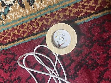 Ночники: Кристальный 3D‑шар с подсветкой на деревянной подставке - Стеклянный — 2