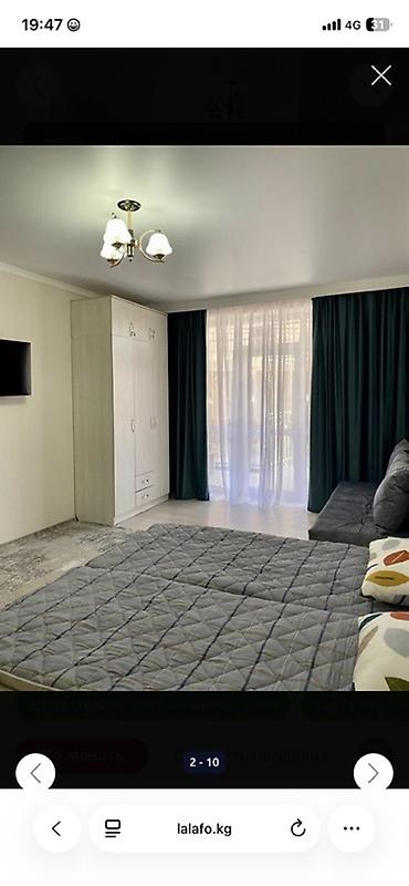 studio apartment: Студия с кухней и полноценным спальным местом. - Планировка: единое — 3