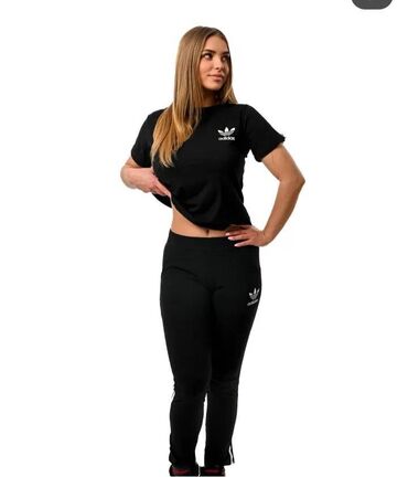 Gornji i donji deo: Adidas ženski komplet Novo Pamuk Veličine s m l xl 2xl fb Moja — 7