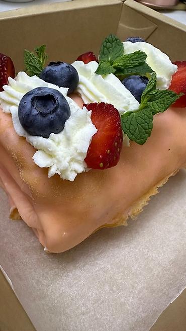 Съедобные букеты: Креп-роллы Crepe Poll Японские блинные роллы,сладкие нежные и — 17