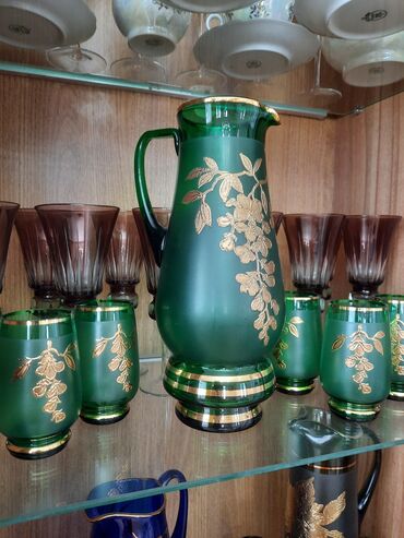 Другие товары для дома: ГРАФИН СО СТАКАНАМИ. БОГЕМИЯ!!! ЧЕХИЯ!!! СЕРВАНТНОЕ ХРАНЕНИЕ — 19