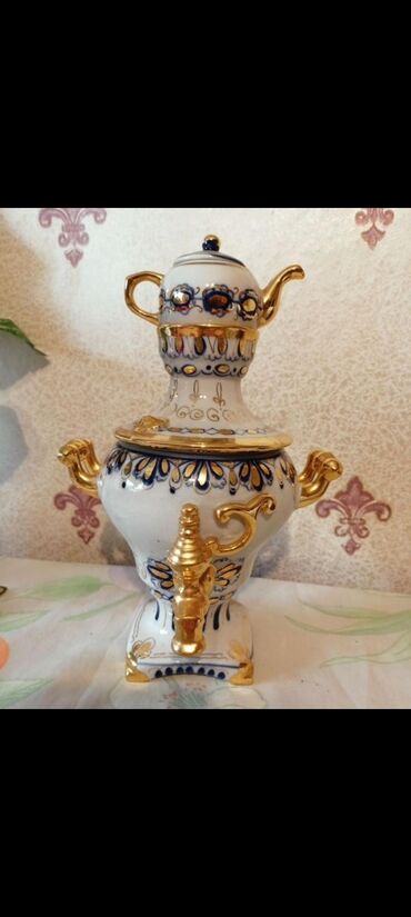 скупка масштабных моделей автомобилей: Старинный сомавар ссср фарфор 1956 год