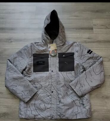 zhenskie krossovki puma rihanna: Куртка L (EU 40), XL (EU 42), цвет - Серый