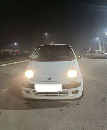 прокат матиз бишкек: Daewoo Matiz, 5‑дверный компактный хэтчбек, белый цвет кузова