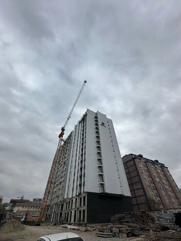 готовые квартиры под псо бишкек: 2 бөлмө, 49 кв. м, Элитка, 14 кабат, ПСО (өзү оңдоп түзөтүп бүтүү үчүн)