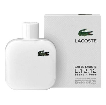 искуственные волосы: LACOSTE Eau de Lacoste L.12.12 Blanc Ноты — ветивер, грейпфрут, замша