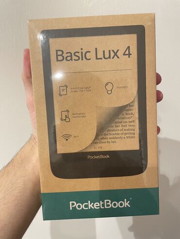 redmi note 8 kontakt home qiymeti: Elektron kitab (Pocketbook) Basic lux4 modeli Wifi destekleyir 6 inch