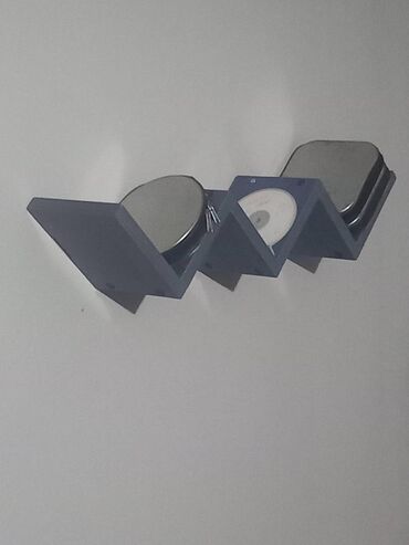 Police: Zidne police – set modernih geometrijskih polica - Dizajn: dve — 8