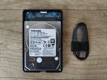жесткие диски adata: Накопитель, Б/у, Seagate, HDD, 1 ТБ, 2.5", Для ПК