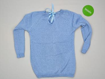 niebieski sweter: Sweter damski, rozmiar One size — 3