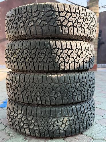 aeolus e70: Шины 255 / 80 / R 17, Лето, Б/у, Комплект, Внедорожные (АТ/МТ), США, Falken — 1