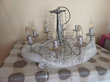 sekiller 2022: Çılçıraq, 8 lampa, Metal — 3