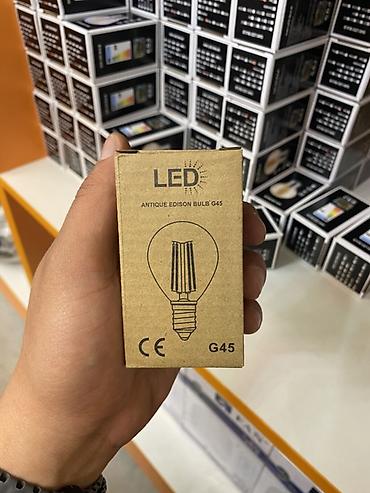 пялный лампа: LED лампа «Antique Edison Bulb» G45 - Тип: светодиодная лампа в стиле — 1