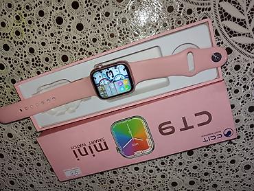 agilli saat: CCIT CT9 mini Smart Watch – çəhrayı - Model: CCIT CT9 mini (34 mm) - — 1