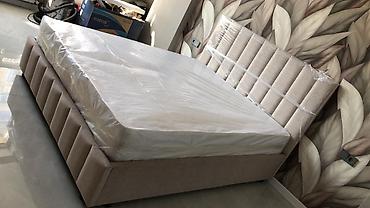 bed: Двуспальная кровать, Новый, С мягким изголовьем, длина - 2 см — 2