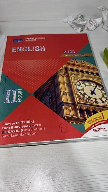 Тесты: Məhsul: DİM “English” Test Topluları – I və II hissə Təsvir: - Dövlət — 2