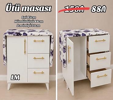 ütü lövhəsi: _*Ütü masası‼️*_ Yenidir‼️ Qiymət : *88₼* Çatdırılma — 1