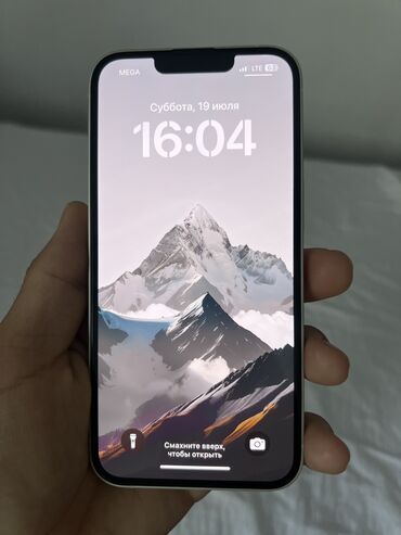айфон колдонулган: IPhone 13, Колдонулган, 128 ГБ, Ак, 72 %
