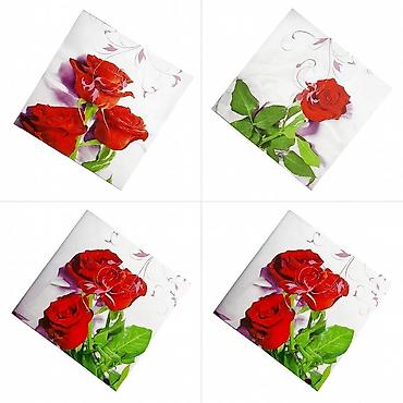 rose: Картина декоративная " Роза красная"- интерьерная, для украшения — 1