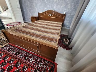 прихожку мебель: Двуспальная кровать из массива/ДСП в классическом стиле. - Размер — 3