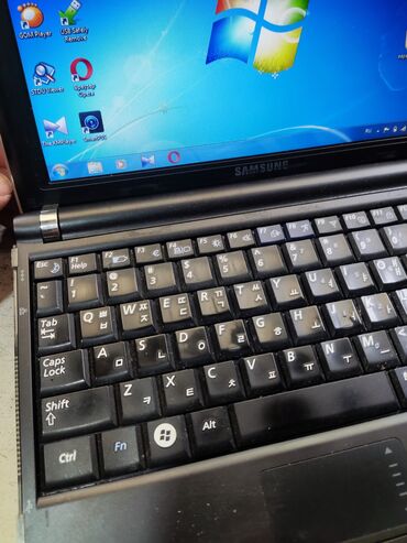 старенький ноутбук: Нетбук, Samsung, До 11 ", Б/у, Для несложных задач, память HDD