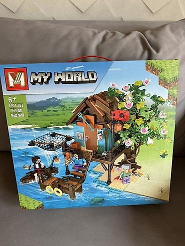 мишка б у: Конструктор блоков «My World» (MG1382) — набор по мотивам Minecraft — 1