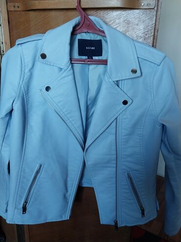 женские куртки с мехом: Кожаная куртка, S (EU 36)
