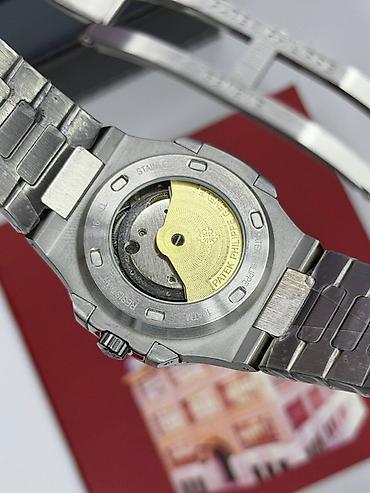 patek phlippe saat: Patek Philippe Nautilus stilində kişi qol saatı - Korpus: paslanmayan — 4