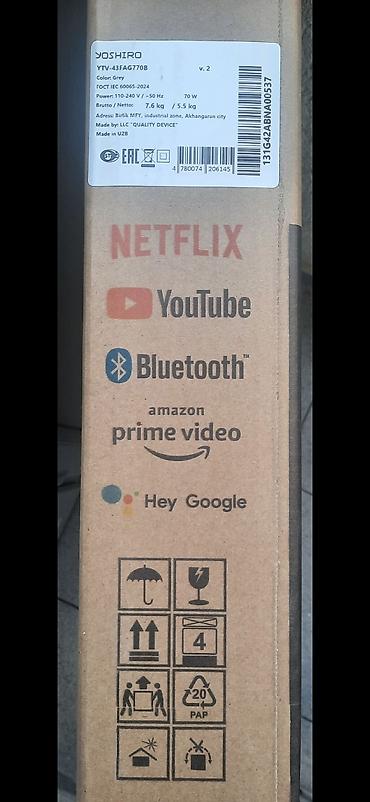 qiriq ekran: YOSHIRO YTV-43FAG770B – 43" (109 sm) Full HD Google TV Xüsusiyyətlər — 3