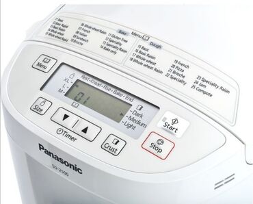 Kompüter, noutbuk və planşetlər: Yeni Çörəkbişirən, Panasonic, Çörəyin çəkisi - 2 və daha çox kq, Ünvandan götürmə