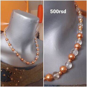 Ogrlice: Ogrlice 30 modela Hand Made, Tu sam za sva pitanja. Cene na slikama — 22