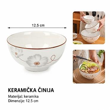 KMT Stakleni 5412471 Elegantna činija brenda Kmt style, idealna za