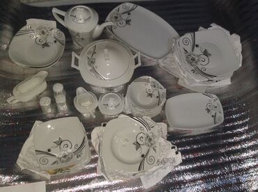 Çay dəstləri və servizlər: Çay dəsti, rəng - Ağ — 4