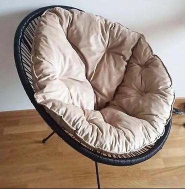 Armchairs: LOUNGE CRNA STOLICA NOVA STOLCA ZA TERASU I BASTU AKCIJA | Cene nisu — 3
