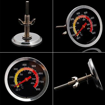Analogni termometar za roštilj sa šrafom, do 400°C - Tip: mehanički