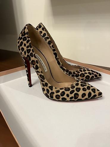 Tuflilər: Monica Ricci qadın tuflisi – leopard naxışlı, iti burunlu — 4