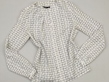 białe dopasowana bluzki z długim rękawem: Блуза жіноча, M, стан - Хороший