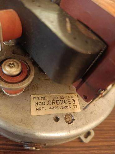 Təmir və tikinti: FIME GR02050 qaz/istilik qazanı üçün tüstü çıxarıcı (smoke extractor) — 2