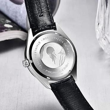 Ručni satovi: PAGANI DESIGN PD-1689 - 40mm - Plava Potpuno nov muški sat PAGANI — 6