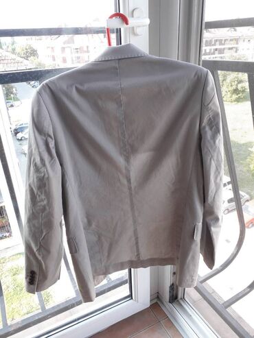 Odela: Muški sako Dan John - Boja: svetlosiva/bež - Kroj: klasičan — 3