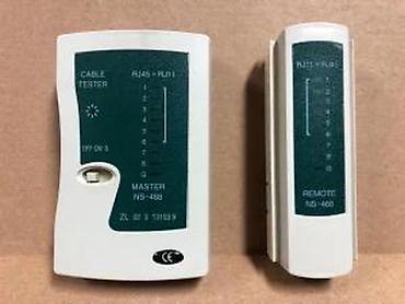 Multimetri: NS-468 tester mrežnih kablova (RJ45/RJ11) - Dvodelni set: MASTER i — 14