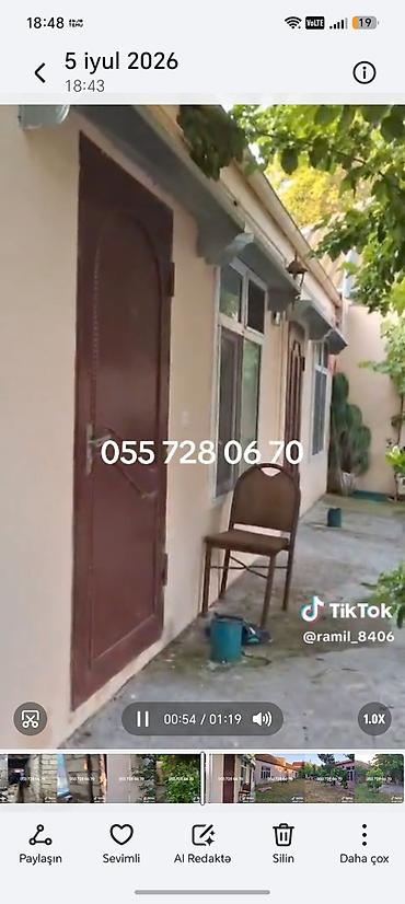 balaxani ev: Ferma və həyət evi 16sot torpaq 2otaqlı ev — 3