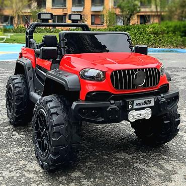 armani majice: Mercedes Terenac 4x4 – Crveni – Auto na akumulator za decu Šifra — 1