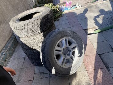 арзан мото: Шины 265 / 65 / R 17, Зима, Б/у, Комплект, Bridgestone