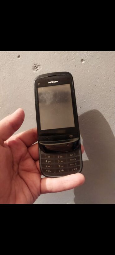 qara soyuducu: Nokia C2, цвет - Черный, Сенсорный