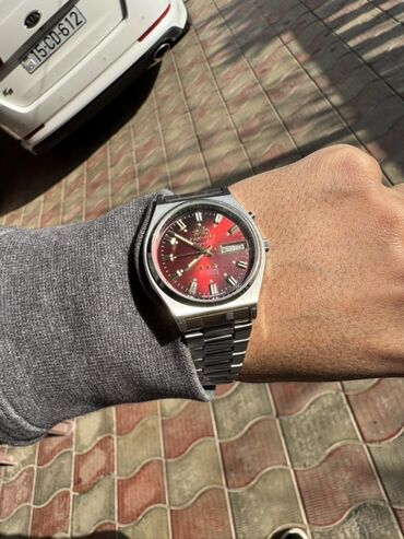 Qol saatları: Qol saatı, Orient, rəng - Qırmızı — 16