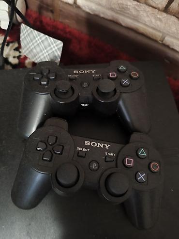 банки для спины купить: Sony PlayStation 3 Slim с двумя оригинальными беспроводными — 1