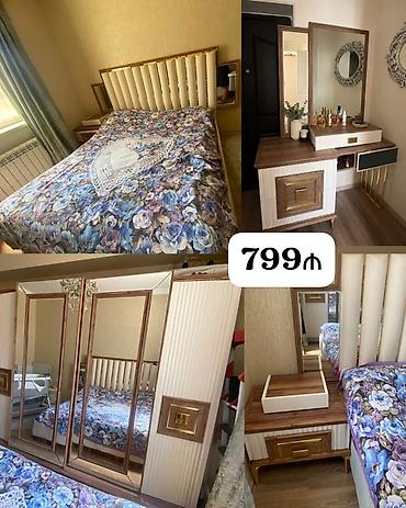 Endirim olundu 🛑🛑Yataq dəsti satılır 799₼. matrası və bazası var.Ünvan
