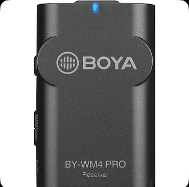 профессиональный беспроводной микрофон: Микрофон Boya BY-WM4 Pro-K2 двухканальный беспроводной (Передатчик TX4 — 3