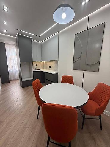 Продажа квартир: 2 комнаты, 56 м², Асанбай мкр Элитка, 5 этаж, Дизайнерский ремонт — 4